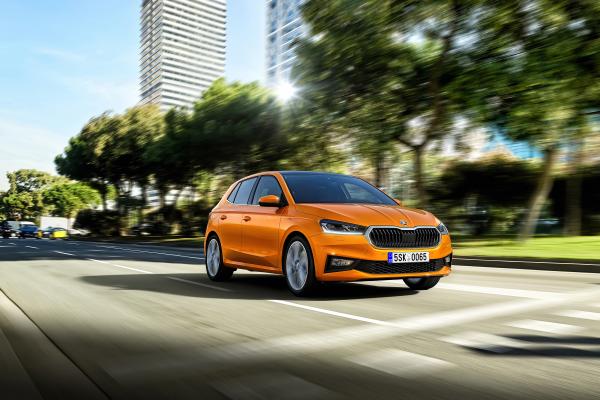 Skoda Fabia Front