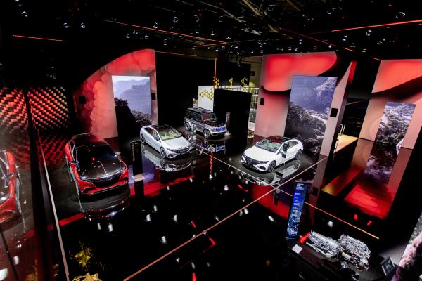 Mercedes-Benz IAA Elektro Stand