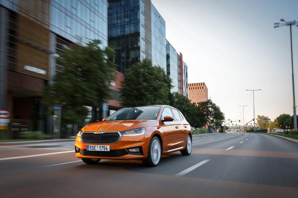 Skoda Fabia Front