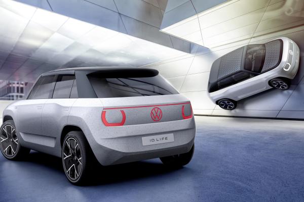 VW ID. LIFE Heck und Front