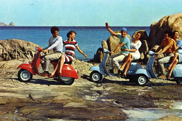 Vespa alt Seite