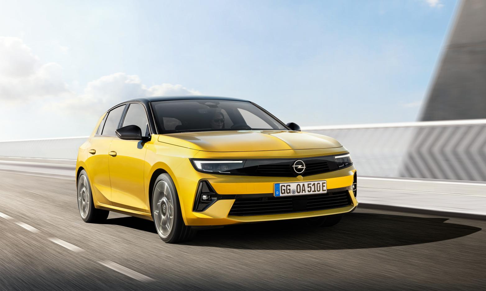 Opel Astra Front