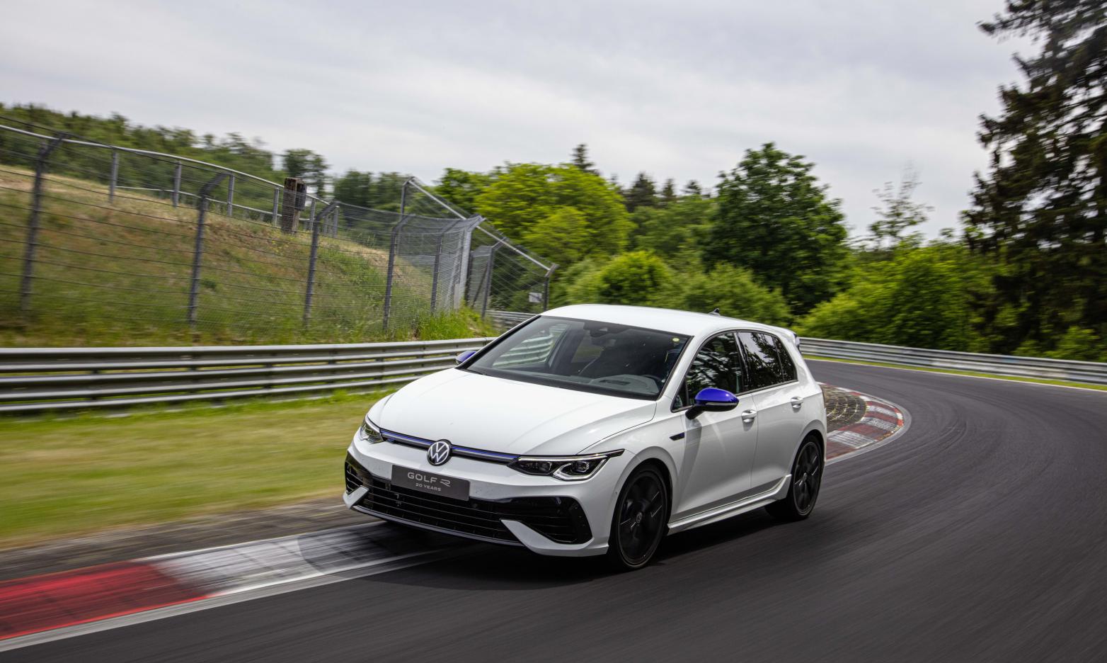 Golf R 20 Years in Fahrt
