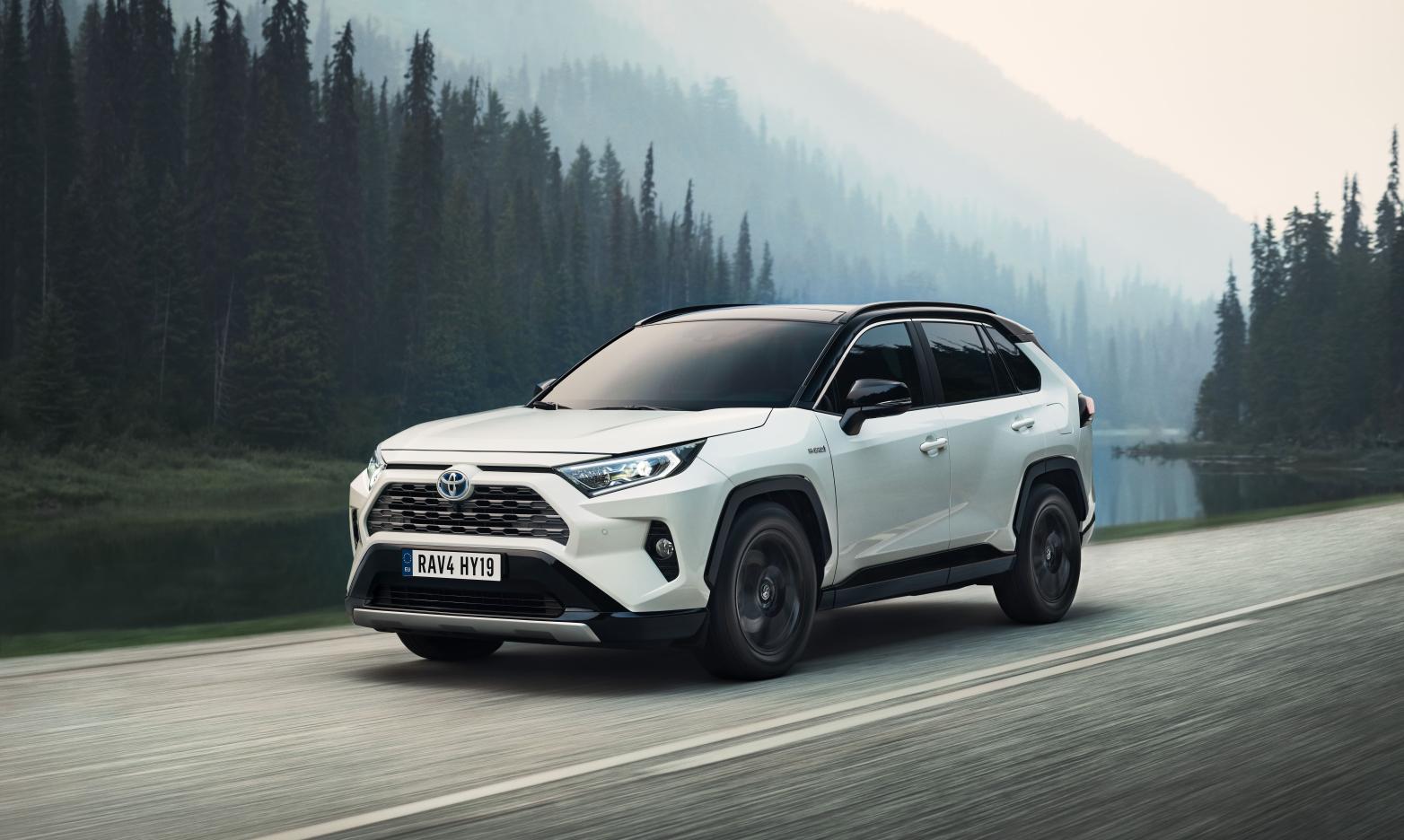 Toyota RAV4 Front/Seite in Fahrt
