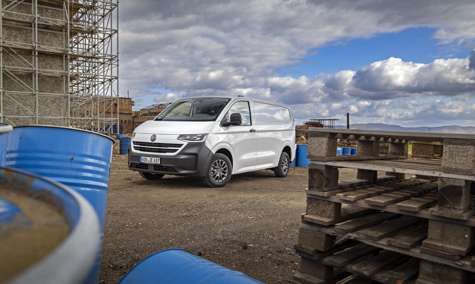 Volkswagen Transporter Front/Seite